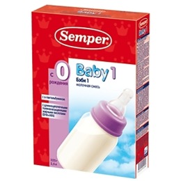 Semper молочная смесь "Baby 1", 325 г
