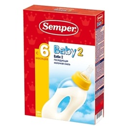 Semper молочная смесь "Baby 2", 350 г