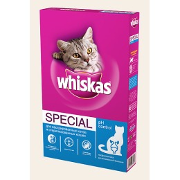 Whiskas корм специальный, для длинношерстных кошек, 350 г