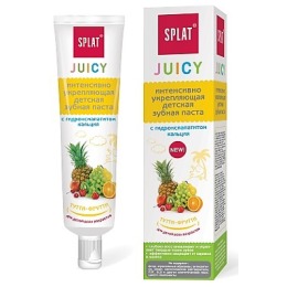 Splat зубная паста "Juicy. Тутти-фрутти" укрепляющая, с гидроксиапатитом , 35 мл