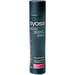 Syoss лак для волос "Heat Protect" экстрасильная фиксация, 400 мл