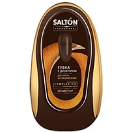 Salton губка "Professional" для гладкой кожи, с дозатором