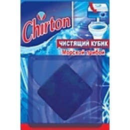 Chirton чистящий кубик "Морской прибой" для унитаза, 50 г