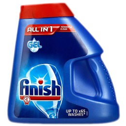 finish гель для мытья посуды в посудомоечных машинах "All in 1", 1.3 л