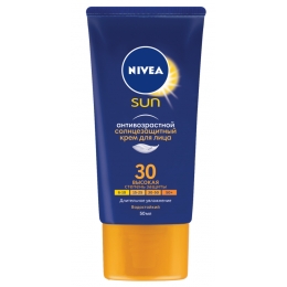 Nivea Sun Крем для лица "Антивозрастной Солнцезащитный".