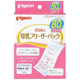 Pigeon Пакеты для заморозки грудного молока, 80 мл, 20 шт
