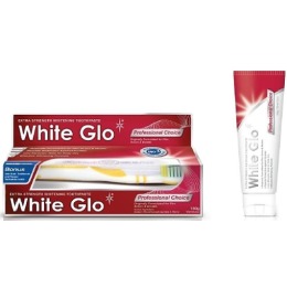White Glo зубная паста отбеливаюшая "Профессиональный выбор", 150 г + зубная щетка + зубочистки