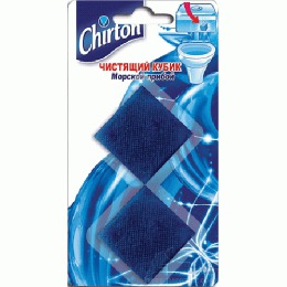 Chirton чистящий кубик для унитаза "Морской прибой", 50 x 2 г