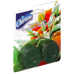 Chirton чистящие таблетки для унитаза "Сосновый бор", 50 * 2 г