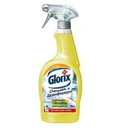 Glorix чистящее средство-спрей "Лимонная свежесть", 750 мл