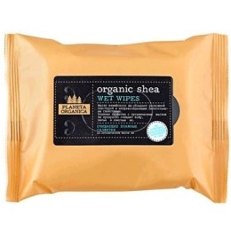 Planeta Organica салфетки влажные на основе органического масла кенийского ши, 20 шт