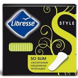 Libresse прокладки "Style Super" ежедневные, тонкие, 64 шт