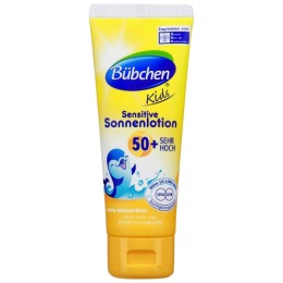 Bubchen молочко "Солнцезащитное spf 50 +" для детей с чувствительной кожей, 75 мл
