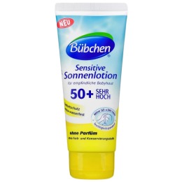 Bubchen молочко "Солнцезащитное spf 50 +" для младенцев с чувствительной кожей, 100 мл