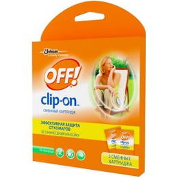 Off! Комплект сменных картриджей "Clip-On", 2 шт