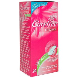 Carefree салфетки "Original Fresh" ароматизированные, 20 шт