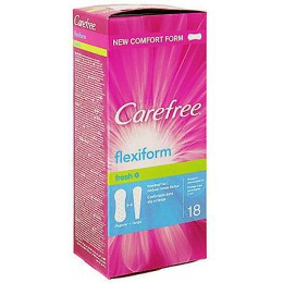 Carefree салфетки "Flexi Form Fresh" ароматизированные, 18 шт