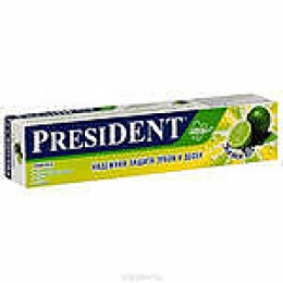 President зубная паста  "Джуниор" со вкусом лайма от 6 лет 50 мл