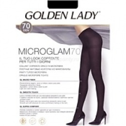 Golden Lady колготки "Micro glam 70" nero