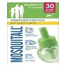 Mosquitall жидкость "30 ночей защита для взрослых от комаров", 30 мл
