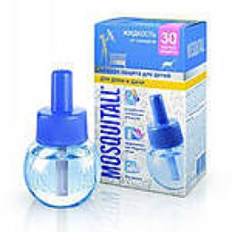 Mosquitall жидкость "30 ночей нежная защита для детей от комаров", 30 мл