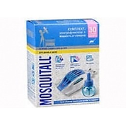 Mosquitall комплект "Нежная защита для детей" электрофумигатор + жидкость 30 ночей от комаров 30 мл