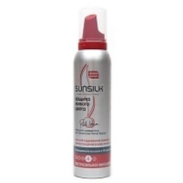 Sunsilk мусс для волос "Защита живого цвета", 150 мл