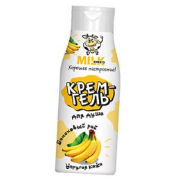 Milk крем-гель для душа "Банановый рай. Упругая кожа", 500 мл