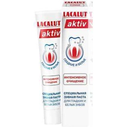Lacalut зубная паста "Aktiv. Интенсивное очищение", 30 мл