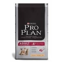 Pro Plan корм для взрослых кошек "Adult" курица и рис, 3 кг