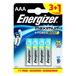 Energizer батарейки "Maximum" AAA алкалиновые