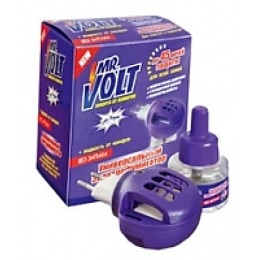 Mr.Volt комплект: универсальный электрофумигатор + жидкость от комаров