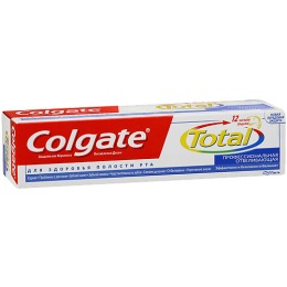 Colgate зубная паста "Total12" профессиональная отбеливающая, 100 мл 2+1