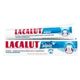 Lacalut зубная паста "Альпин", 75 мл