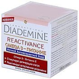 Diademine крем ночной антивозрастной "REACTIVANCE OMEGA 3" питание, 50 мл