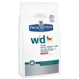 Hill's корм для собак "Prescription diet" w/d при диабете