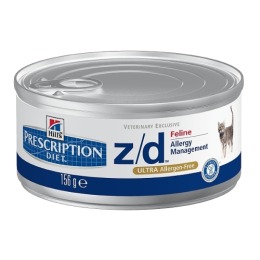 Hill's корм для кошек "Prescription diet z/d ultra" аллергический