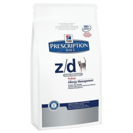 Hill's корм для кошек "Prescription diet z/d low all"  аллергический