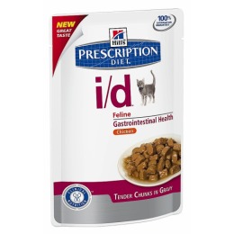 Hill's пауч для кошек для желудочно-кишечного тракта "Prescription diet" i/d  с курицей