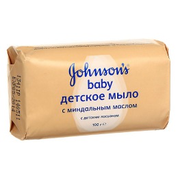 Johnson`s baby мыло "С миндальным маслом", 100 г