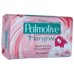 Palmolive мыло "Натурэль. Нежность и комфорт" цветок вишни, 90 г