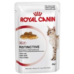 Royal Canin корм для кошек "Инстинктив" в желе, 85 г