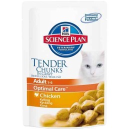Hill's корм для взрослых кошек "Science plan" с курицей, пауч, 85 г