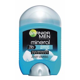 Garnier дезодорант для мужчин "Mineral, Ледяной экстрим" стик