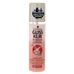 Gliss Kur экспресс-кондиционер "Блеск и защита цвета" для окрашенных волос, 200 мл