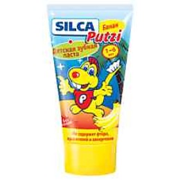 Silca зубная паста "Putzi. Банан", 50 мл