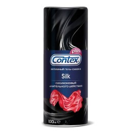 Contex гель-смазка интимный "Plus Silk" 100% силиконовый