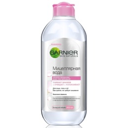 Garnier мицеллярная вода, очищающее средство для лица 3 в 1 для всех типов кожи