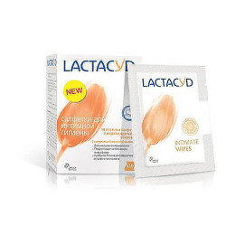 Lactacyd cалфетки для интимной гигиены в индивидуальной упаковке