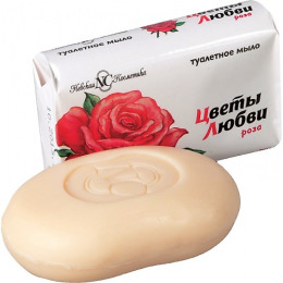Невская Косметика туалетное мыло "Роза"